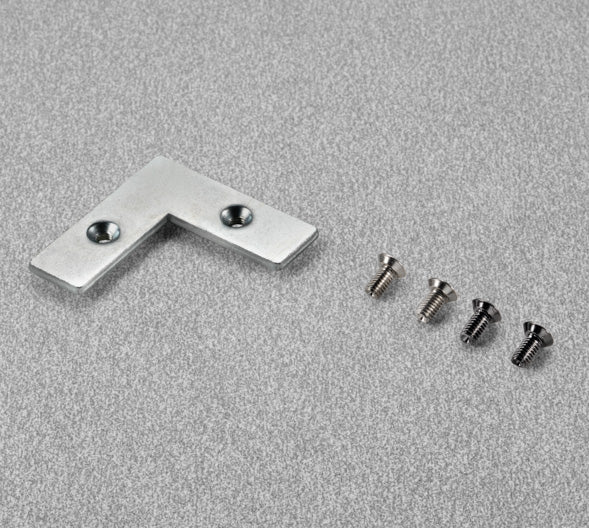 2x Plint Verbindingsstuk 100mm Mat Wit - Keuken Hoek kopen 2x Plint Verbindingsstuk 100mm Mat Wit - Keuken Hoek kopen