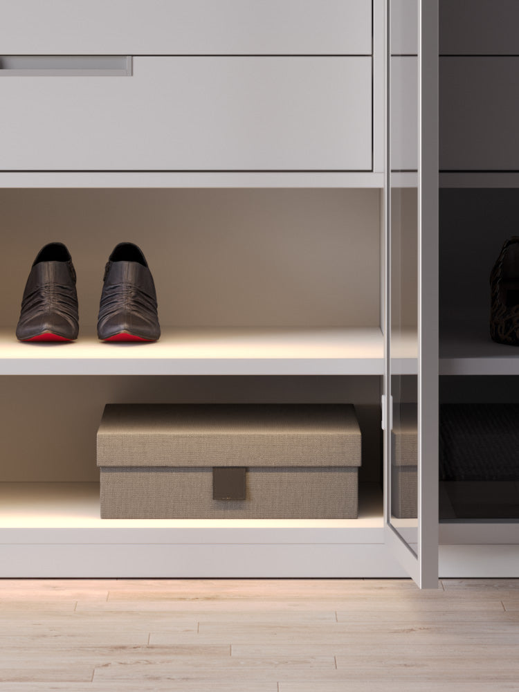 Load image into Gallery viewer, Salice Conecta 25mm Aluminium Profile with Grooved Handle - 2950mm - Individual Lengths