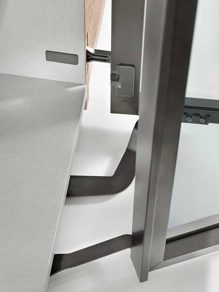 Load image into Gallery viewer, Salice Folder 180 Aluminium Framed Door Kit for Two Doors