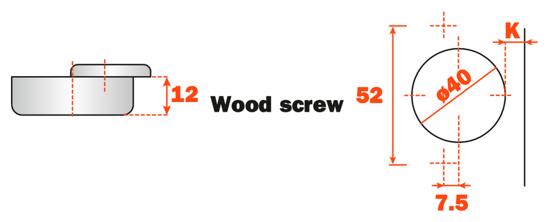 Load image into Gallery viewer, Salice 40mm Cup 94° Half Overlay Hinge - CNA7G99