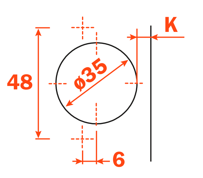 Load image into Gallery viewer, Salice Adjustable 65° Corner Cabinet Hinge 48mm Centres - C2AYA99R