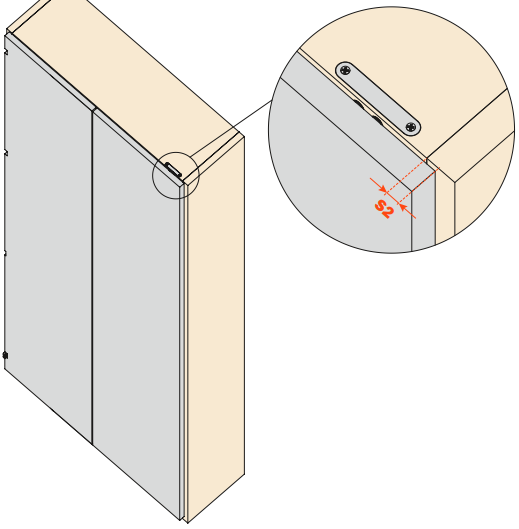 Load image into Gallery viewer, Salice Folder 180 4th Corner Magnet Kit for Base Version