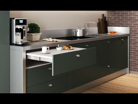 Load and play video in Gallery viewer, Salice Atim - SHOT Pull-out worktop from drawer- Frame Only