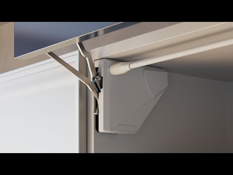 Load and play video in Gallery viewer, Salice EvoLift Parallel Lift System for Tall Doors (440-600mm)
