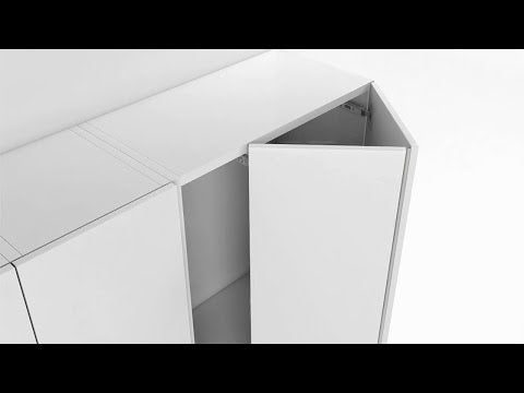 Load and play video in Gallery viewer, Salice Concertina Bi-Folding Sliding Door Kit