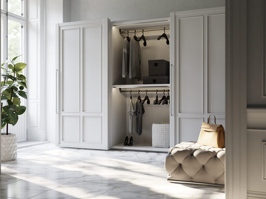 Slider L70 Flex Coplanar Flush Wardrobe Sliding Door System