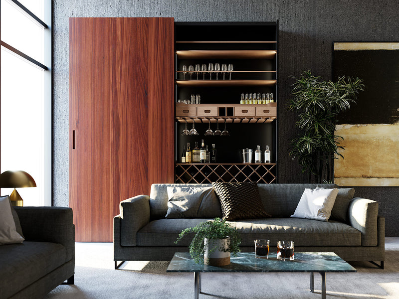 Load image into Gallery viewer, Slider M50 Flex Coplanar Flush Wardrobe Sliding Door System