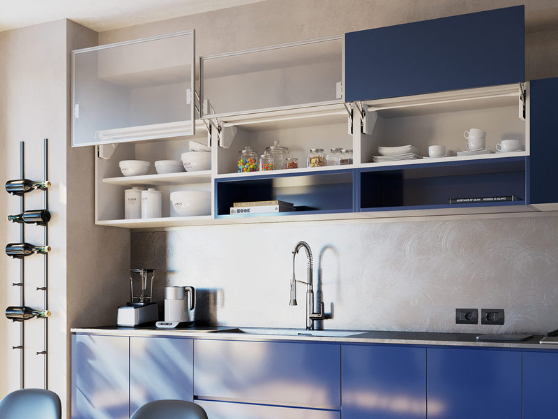 Load image into Gallery viewer, Salice EvoLift Parallel Lift System for Tall Doors (440-600mm)
