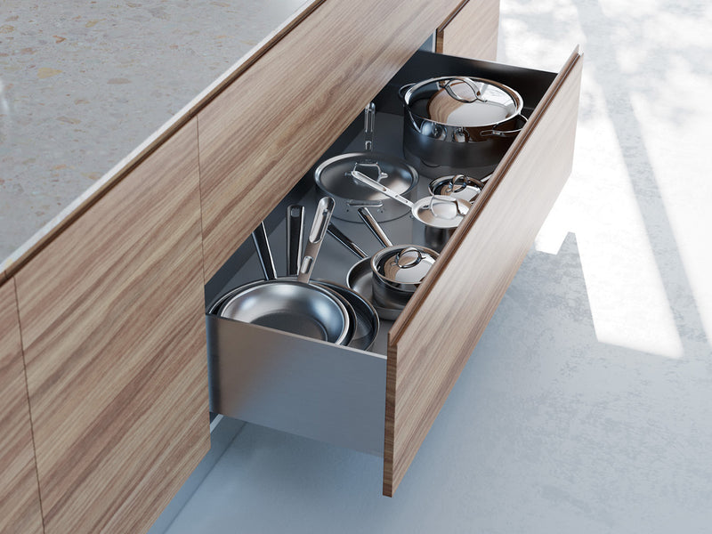 Load image into Gallery viewer, Salice Progressa+ G7E6P Concealed Drawer Runner - Push to Open (Handleless) - 13-16mm Sides
