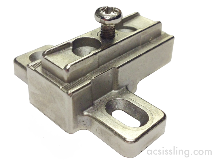Load image into Gallery viewer, Salice Diecast Eccent Mount Plate 9mm EURO Screw - B2SGB99B6/15