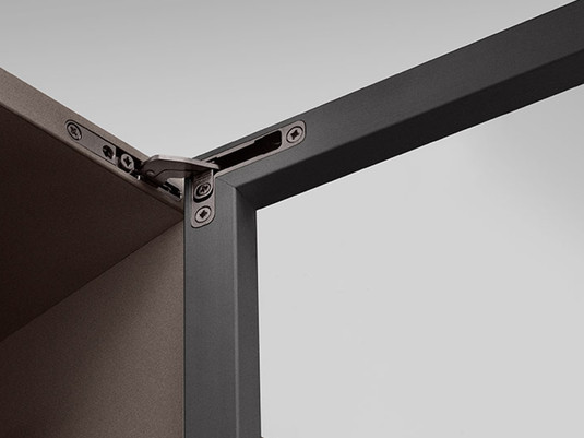 Salice Air 26mm Aluminium Door Profile  - DEL6LP300_ - 3000mm - Bulk Pack of 12 Lengths