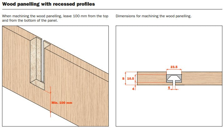Load image into Gallery viewer, Salice Aluminium Pin Profile - 2950mm - Individual Lengths