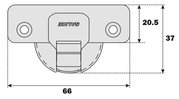 Load image into Gallery viewer, Salice Silentia+ Series 200 Integrated Soft Close Half Overlay 9mm Crank 94° Hinge - C2ABGE9