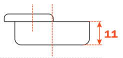 Load image into Gallery viewer, Salice 110° Half Overlay Sprung Cabinet Hinge