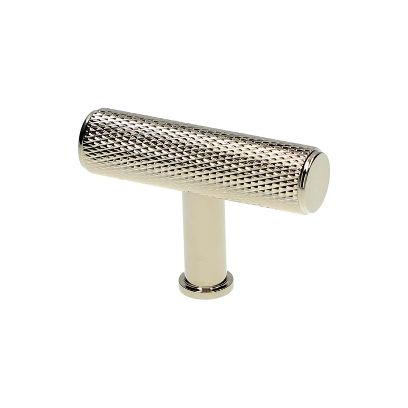 Load image into Gallery viewer, Alexander and Wilks - Crispin Knurled T-bar Cupboard Knob
