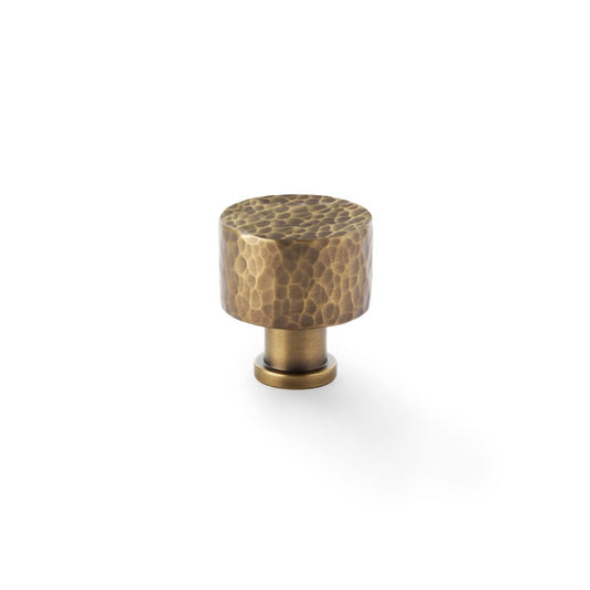 Alexander and Wilks Leila Hammered Cupboard Knob