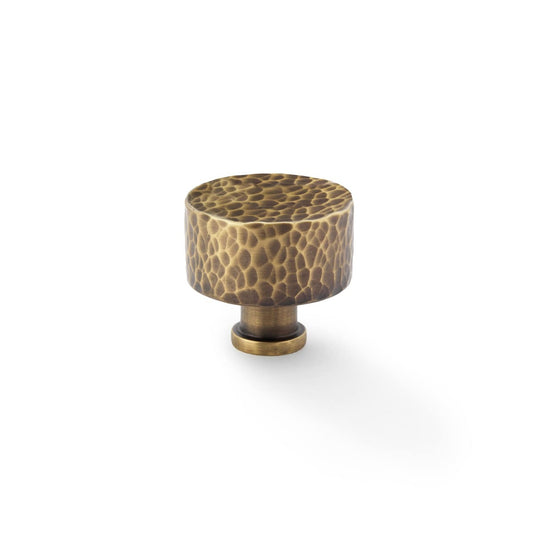 Alexander and Wilks Leila Hammered Cupboard Knob