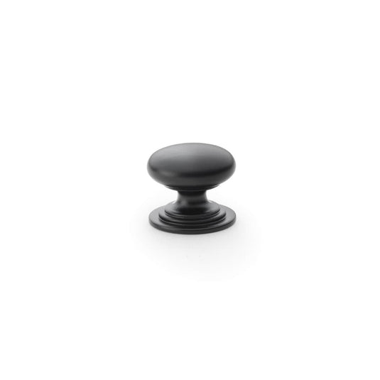 Alexander and Wilks Waltz Round Cupboard Knob on Stepped Rose