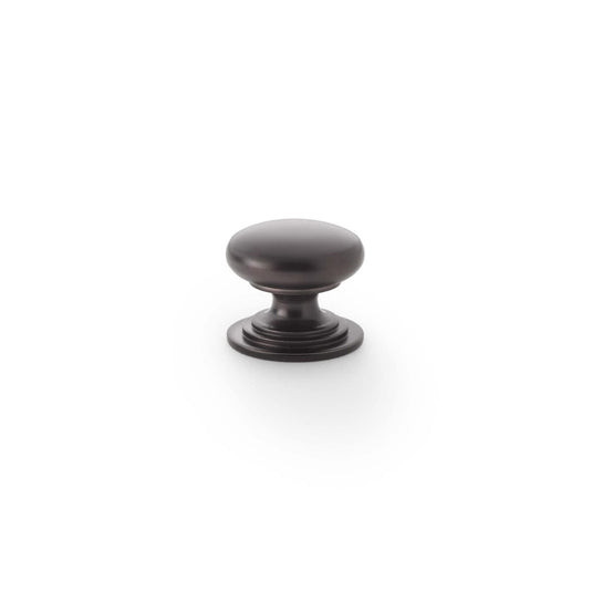 Alexander and Wilks Waltz Round Cupboard Knob on Stepped Rose