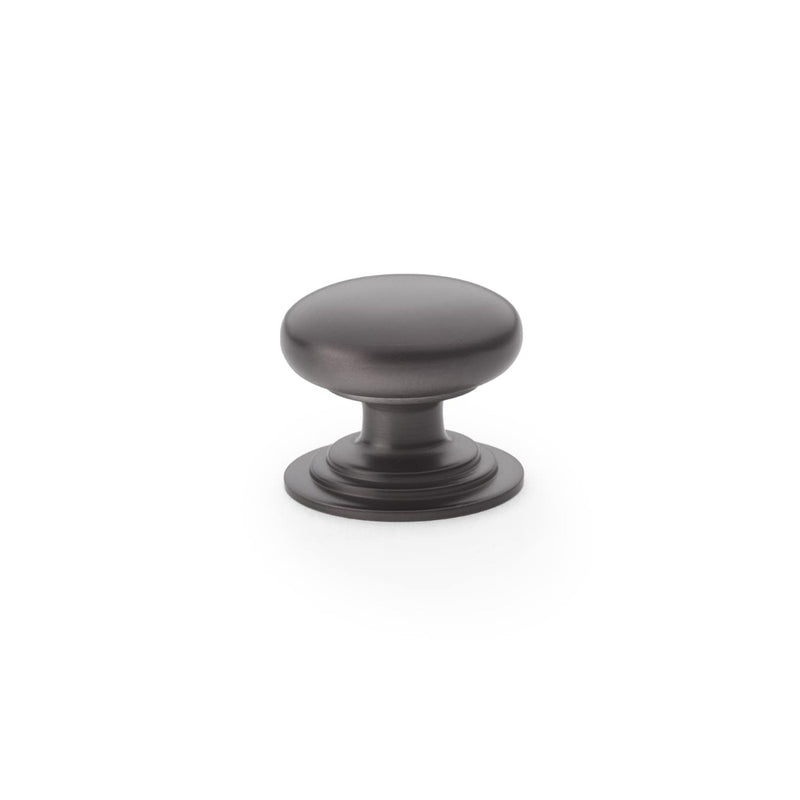 Load image into Gallery viewer, Alexander and Wilks Waltz Round Cupboard Knob on Stepped Rose
