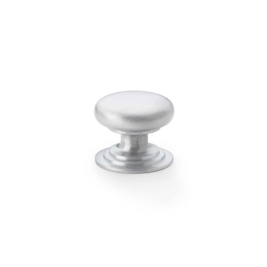 Alexander and Wilks Waltz Round Cupboard Knob on Stepped Rose