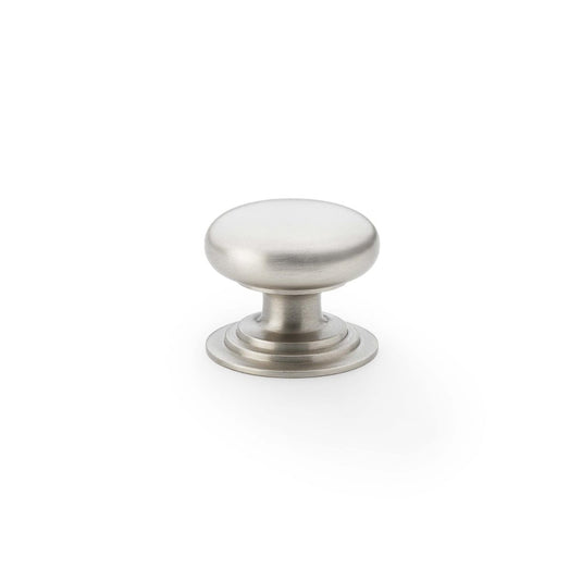 Alexander and Wilks Waltz Round Cupboard Knob on Stepped Rose