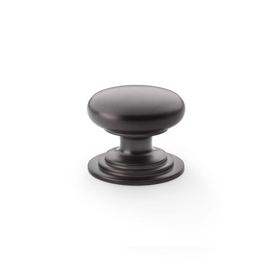 Alexander and Wilks Waltz Round Cupboard Knob on Stepped Rose