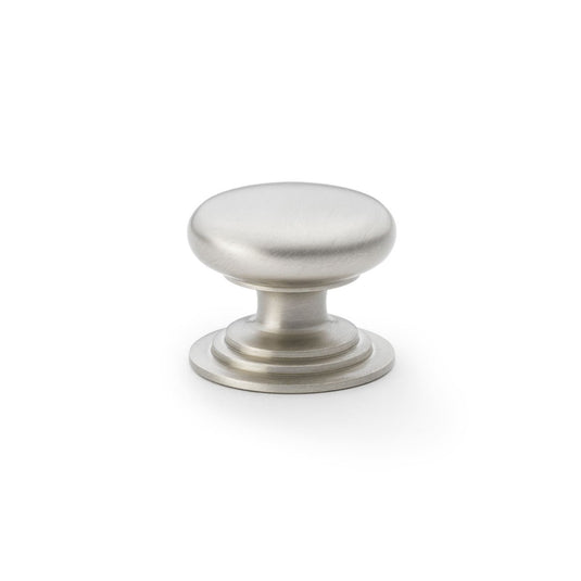 Alexander and Wilks Waltz Round Cupboard Knob on Stepped Rose