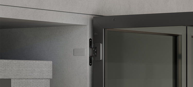 Salice Conecta Hinges for Aluminium Doors