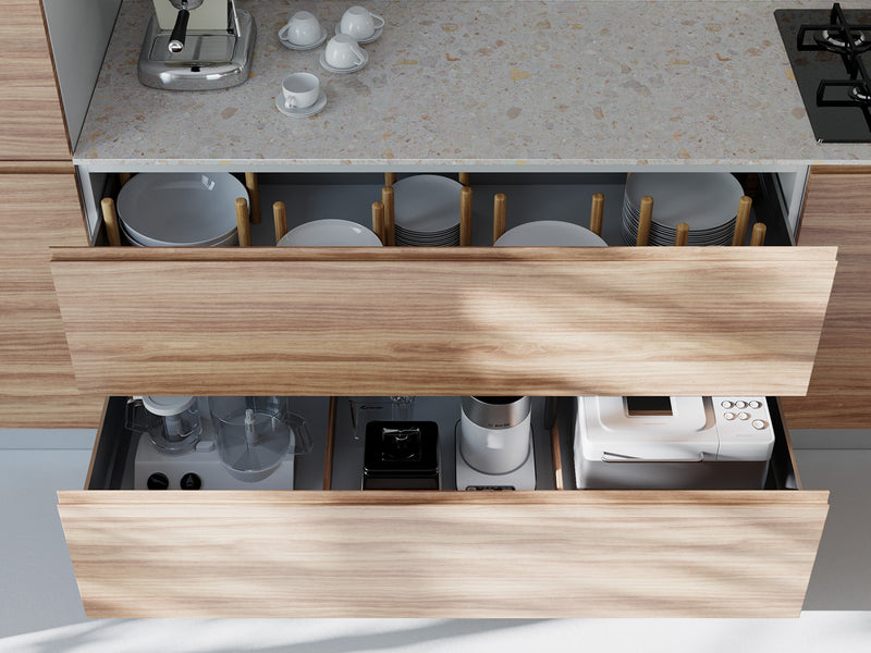 Load image into Gallery viewer, Salice Progressa G5E6S Concealed Full Extension Drawer Runner - Soft Close - 13-16mm Sides -45kg Capacity
