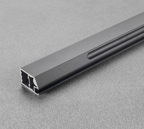 Salice Conecta Aluminium Profile with Grooved Handle