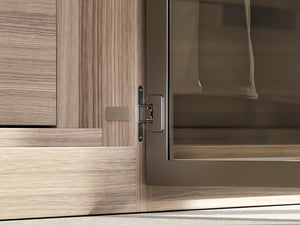 Salice Conecta Hinge for Aluminium Doors 14-16.5mm Overlay - CQZ3KE
