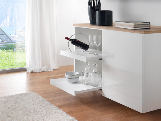 Salice Progressa+ G7E6R Concealed Shelf Runner – Soft Close (Smove)