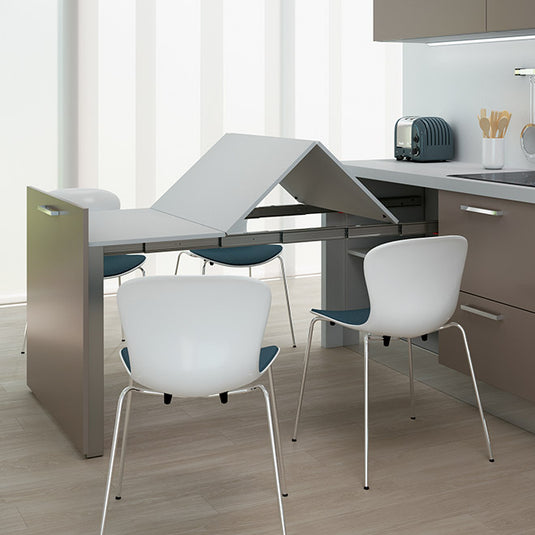 Salice Atim Evolution XL pull-out cabinet table extended