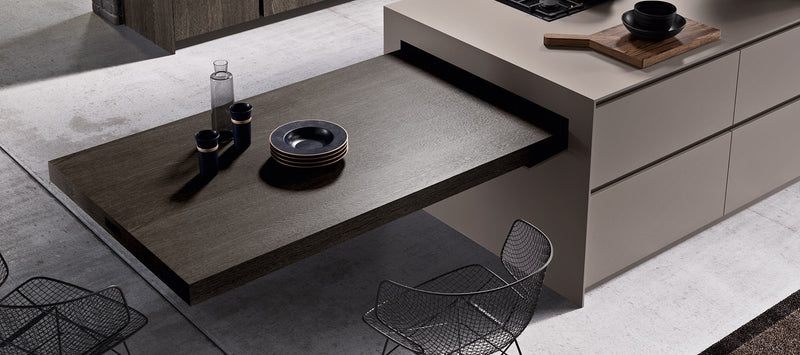Load image into Gallery viewer, Salice Atim Breakfast pull-out top in a kitchen
