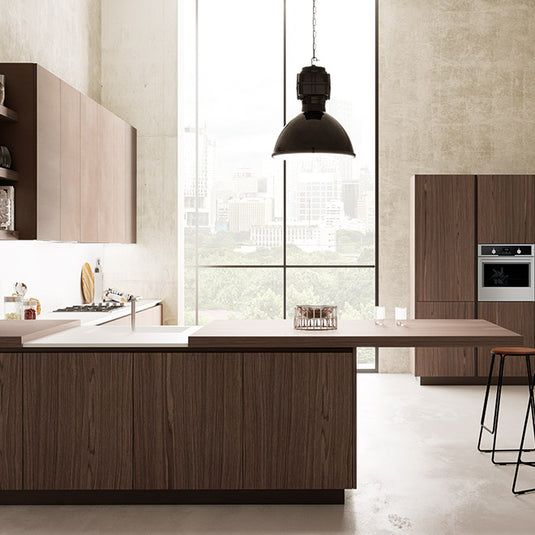 Salice Atim Breakfast Top sliding table top extended