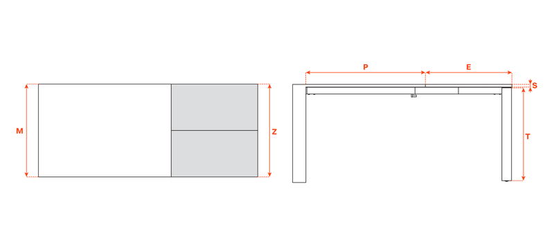 Load image into Gallery viewer, Salice Atim Voila Chair technical drawing, 700x800mm
