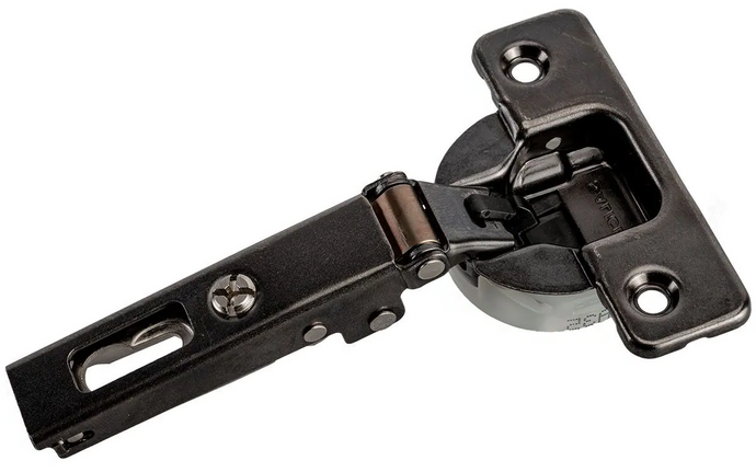 Salice Silentia+ Series 700 Full Overlay 110° Hinge 48mm Centres - Titanium - C7A6AE6