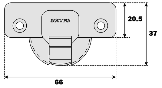 Salice Series 200 Sprung Full Overlay 94° Hinge 48mm Centres - C2ABA99