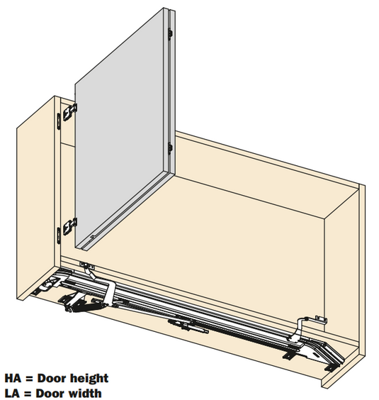 Salice Folder 180 Concertina Bi-Fold System