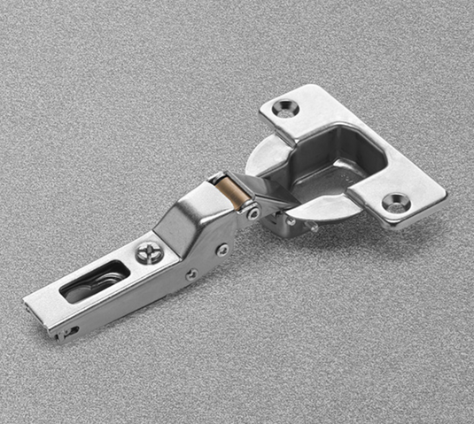 Salice Series N Silentia+ Soft Close 40mm Cup 94° Half Overlay 9mm Arm Hinge - CNA7GE9 - Silver Nickel