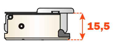 Salice Series N Silentia+ Soft Close 40mm Cup 94° Half Overlay 9mm Arm Hinge - CNA7GE9 - Silver Nickel