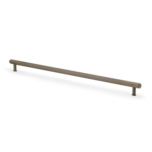 Alexander and Wilks Crispin Reeded T-bar Cupboard Pull Handle