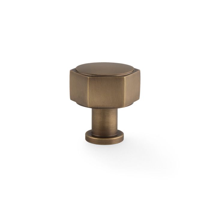 Load image into Gallery viewer, Alexander and Wilks Vesper Hex Cabinet Knob
