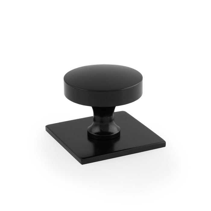 Load image into Gallery viewer, Alexander and Wilks Bullion Cupboard Knob on Square Backplate
