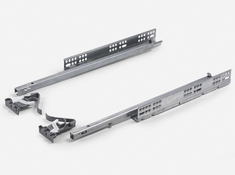 20 Inch Undermount Drawer Slides - 6 Pair, Full Extension, Soft Close, For Frameless Cabinets