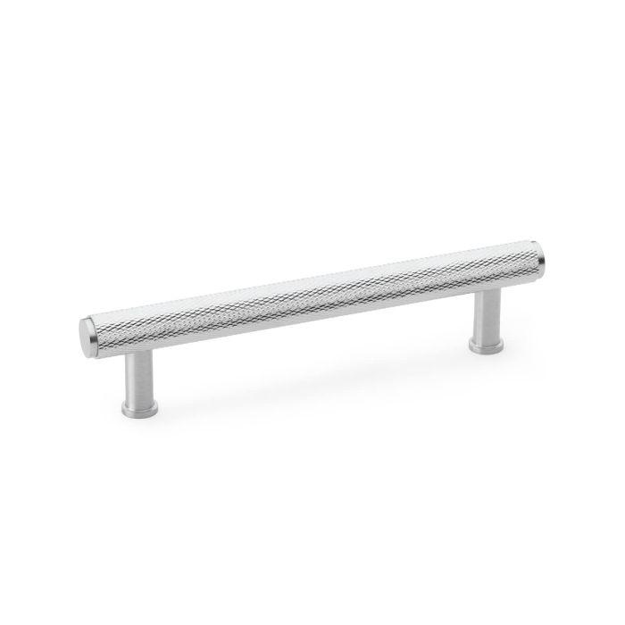 Load image into Gallery viewer, Alexander and Wilks Crispin Dual Finish Knurled T-bar Cupboard Pull Handle
