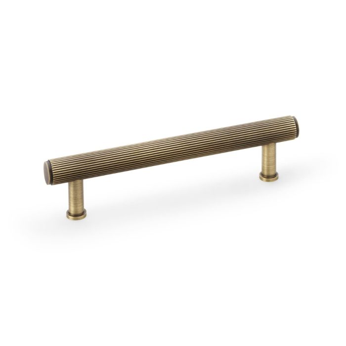 Load image into Gallery viewer, Alexander and Wilks Crispin Reeded T-bar Cupboard Pull Handle
